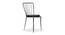 Jio Visitor Chair- Black (Black) by Urban Ladder - Front View Design 1 - 847225