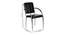 Intex Visitor Chair- Black (Black) by Urban Ladder - Ground View Design 1 - 847237