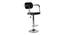 Morgan Bar Stool - Black Brown (Chrome Finish) by Urban Ladder - Front View Design 1 - 847264