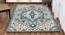 Adiya Blue Wool Carpet (Blue, 4 x 6 Feet Carpet Size) by Urban Ladder - Front View Design 1 - 847422