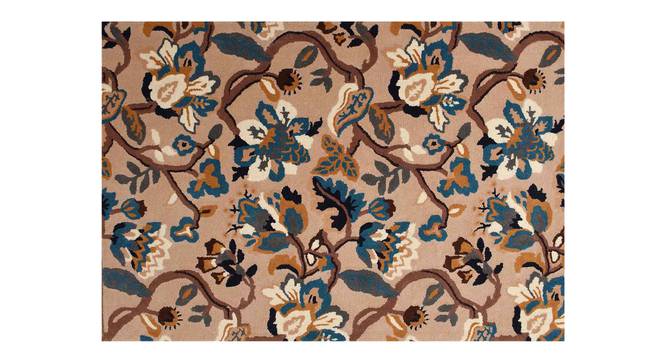 Parsons Beige Wool Carpet (Beige, 3 x 5 Feet Carpet Size) by Urban Ladder - Design 1 Side View - 847449