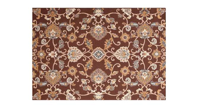 Blaine Brown Wool Carpet (Brown, 4 x 6 Feet Carpet Size) by Urban Ladder - Design 1 Side View - 847468