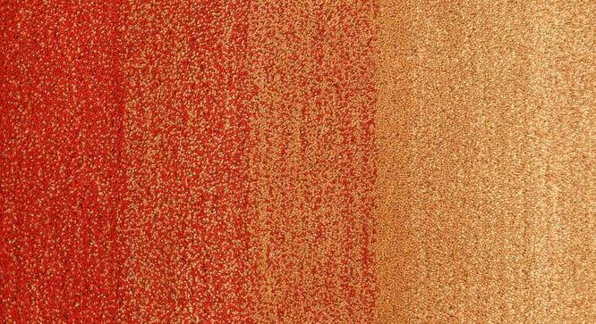 Sardis Orange Wool Carpet (Orange, 4 x 6 Feet Carpet Size) by Urban Ladder - Ground View Design 1 - 847480