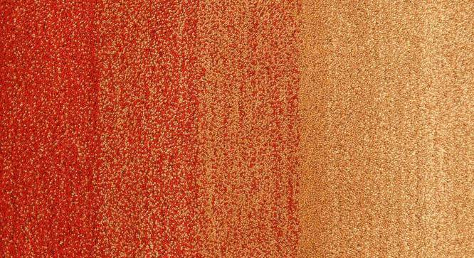 Sardis Orange Wool Carpet (Orange, 6 x 9 Feet Carpet Size) by Urban Ladder - Ground View Design 1 - 847482