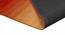 Sardis Orange Wool Carpet (Orange, 3 x 5 Feet Carpet Size) by Urban Ladder - Rear View Design 1 - 847525