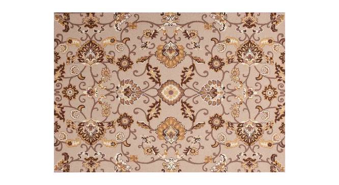 Bernice Beige Wool Carpet (Beige, 4 x 6 Feet Carpet Size) by Urban Ladder - Design 1 Side View - 847623