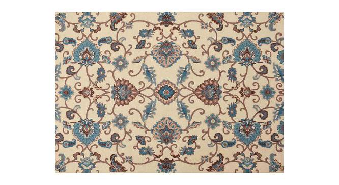 Shellmulticolor Wool Carpet (Multicolor, 4 x 6 Feet Carpet Size) by Urban Ladder - Design 1 Side View - 847629