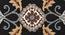 Holly Black Wool Carpet (Black, 4 x 6 Feet Carpet Size) by Urban Ladder - Ground View Design 1 - 847675