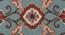 Wilbur Blue Wool Carpet (Blue, 4 x 6 Feet Carpet Size) by Urban Ladder - Ground View Design 1 - 847681