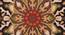 Yuten Red Wool Carpet (Red, 4 x 6 Feet Carpet Size) by Urban Ladder - Ground View Design 1 - 847687