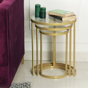 Metal Side And End Tables Design Nelson Metal Side Table in Golden