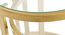 Nelson Nesting Side Table Set of 3 - 1-93-1-3 (Golden Finish) by Urban Ladder - Ground View Design 1 - 847847