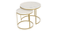 Nelson Nesting Set of 2 Coffee Table - 1-93-1-4 (Golden Finish) by Urban Ladder - Design 1 Side View - 847928