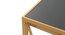Valentino Black Glass Nesting Side Table in Dark Gold Finish - 1-96-1-13 (Golden Finish) by Urban Ladder - Ground View Design 1 - 847950