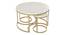 Nelson Nesting Coffee Table Set of 3 - 1-93-1-6 (Golden Finish) by Urban Ladder - Ground View Design 1 - 848030