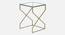 Melbourne Glass Nesting Side Table In Gold Finish - 1-10-6-2 (Golden Finish) by Urban Ladder - Ground View Design 1 - 848035
