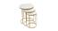 Nelson Nesting Side Table Set of 3 - 1-93-1-5 (Golden Finish) by Urban Ladder - Front View Design 1 - 848045
