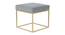 Benton Nesting Clear Glass Coffee Table Set With 4 Stools In Gold Finish - 1-21-12-5 (Golden Finish) by Urban Ladder - Ground View Design 1 - 848058