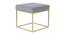 Benton Nesting Clear Glass Coffee Table Set With 2 Stools In Gold Finish - 1-21-12-11 (Golden Finish) by Urban Ladder - Ground View Design 1 - 848069
