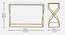 Melbourne Glass Console Table In Gold Finish - 1-10-3-2 (Golden Finish) by Urban Ladder - Rear View Design 1 - 848077