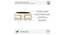 Benton Nesting Black Glass Coffee Table Set With 4 Stools In Gold Finish - 1-21-12-4 (Golden Finish) by Urban Ladder - Rear View Design 1 - 848096