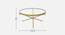 Bellmore Glass Coffee Table In Gold Finish - 1-24-1-3 (Golden Finish) by Urban Ladder - Ground View Design 1 - 848141