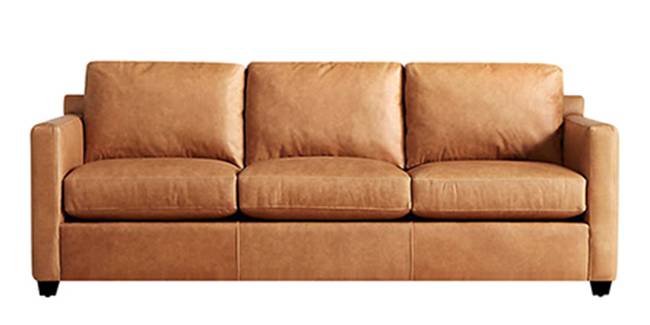 Olive Leatherette Sofa (Tan) (Tan, 1-seater Custom Set - Sofas, None Standard Set - Sofas, Leatherette Sofa Material, Regular Sofa Size, Regular Sofa Type)
