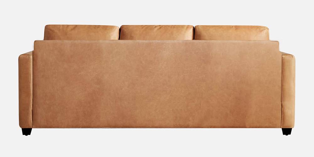 Olive Leatherette Sofa (Ivory Tusk) Urban Ladder