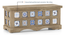 Azul Solid Wood Blanket Box (White, Brushed Bali Oak Finish) by Urban Ladder - Cross View Design 1 - 848555