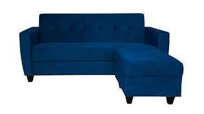 Remo Fabric  Sectional Sofa (Blue)