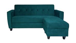 Remo Fabric  Sectional Sofa (Green)