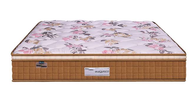 Eurovisco Pocket Spring Mattress - Double Size (Queen Mattress Type, 75 x 48 in Mattress Size, 9 in Mattress Thickness (in Inches)) by Urban Ladder - - 