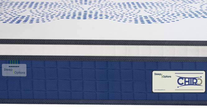 Chiro Orthopedic Bonded Foam Mattress - Double Size (Queen Mattress Type, 8 in Mattress Thickness (in Inches), 72 x 48 in Mattress Size) by Urban Ladder - - 