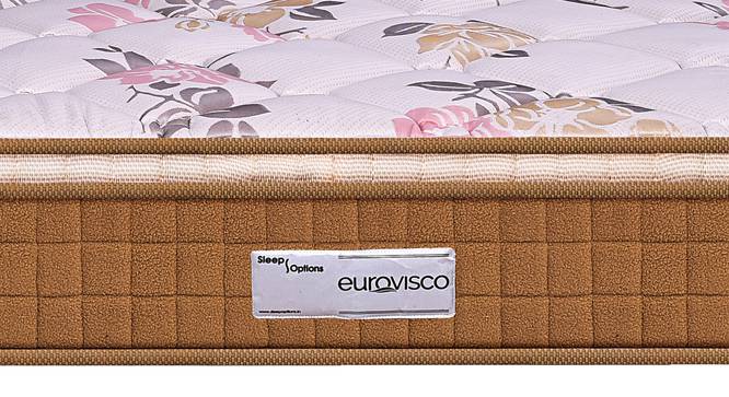 Eurovisco Pocket Spring Mattress - Double Size (Single Mattress Type, 9 in Mattress Thickness (in Inches), 78 x 42 in Mattress Size) by Urban Ladder - - 