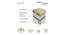 Eurocoil Pocket Spring Mattress - Double Size (Single Mattress Type, 9 in Mattress Thickness (in Inches), 72 x 42 in Mattress Size) by Urban Ladder - - 