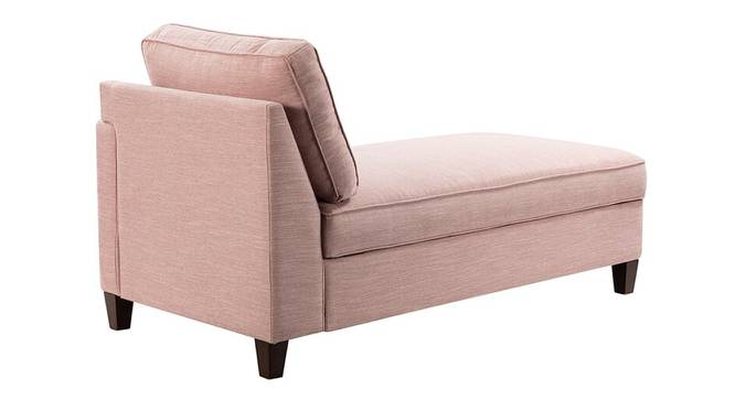 Bali Fabric Chaise Launger in Pink Colour (Pink, Matte Finish) by Urban Ladder - Design 1 Side View - 851873