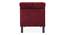 Knup Velvet Chaise Launger in T Blue Colour (Maroon, Matte Finish) by Urban Ladder - Ground View Design 1 - 851987