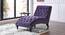 Pion Velvet Chaise Launger in Yellow Colour (Purple, Matte Finish) by Urban Ladder - Front View Design 1 - 852081