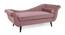 Kabera Velvet Chaise Launger in Yellow Colour (Pink, Matte Finish) by Urban Ladder - Design 1 Side View - 852087