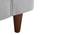 Korslund Velvet Chaise Launger in Pink Colour (Grey, Matte Finish) by Urban Ladder - Rear View Design 1 - 852182