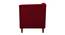 Korslund Velvet Chaise Launger in Pink Colour (Maroon, Matte Finish) by Urban Ladder - Rear View Design 1 - 852186