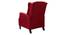 Louis Modern Reckiner Chair with Reciner Velvet in Dark Grey Colour (Grey, Matte Finish) by Urban Ladder - Ground View Design 1 - 852193