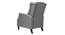 Louis Modern Reckiner Chair with Reciner Velvet in Dark Grey Colour (Dark Grey, Matte Finish) by Urban Ladder - Ground View Design 1 - 852292