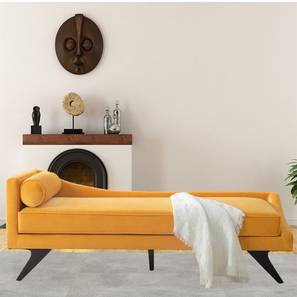 home lifestylez Euclid Diwan in Yellow Colour-picture-13