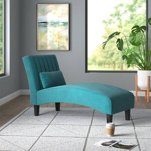 Divan Design Fiest Diwan in Turquoise Blue Colour