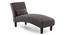 Fiest Velvet Chaise Launger in T Blue  Colour (Grey, Matte Finish) by Urban Ladder - Design 1 Side View - 852335