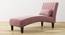 Fiest Velvet Chaise Launger in T Blue  Colour (Pink, Matte Finish) by Urban Ladder - Design 1 Side View - 852337