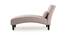 Fiest Velvet Chaise Launger in T Blue  Colour (Cream, Matte Finish) by Urban Ladder - Ground View Design 1 - 852353