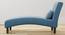 Fiest Velvet Chaise Launger in T Blue  Colour (Blue, Matte Finish) by Urban Ladder - Ground View Design 1 - 852354
