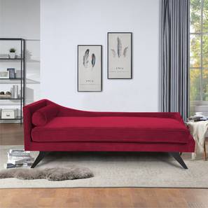 Sofas And Recliners In Thalassery Design Euclid Diwan in Maroon Colour